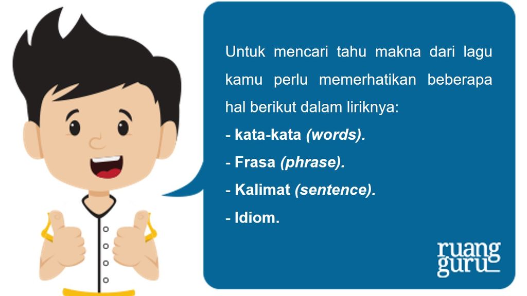 Ayo Belajar Bahasa Inggris Lewat Lagu | Bahasa Inggris Kelas 7